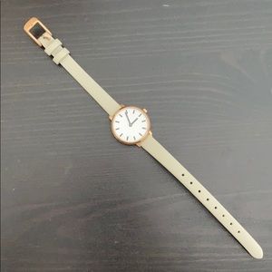 MADEWELL breda gold-plated beverly watch